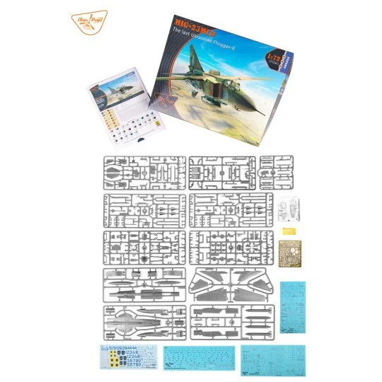 MiG-23MLD The last Ukrainian Flogger-?, 1/72 - Clear Prop Models CP...