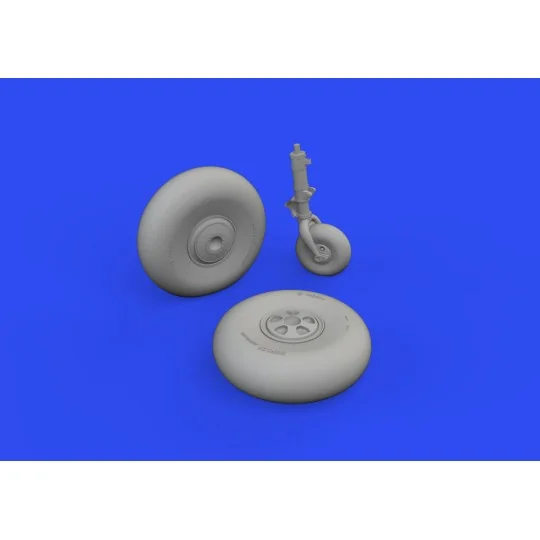 Beaufort Mk.I wheels 1/48 for ICM - Eduard Accessories 648830