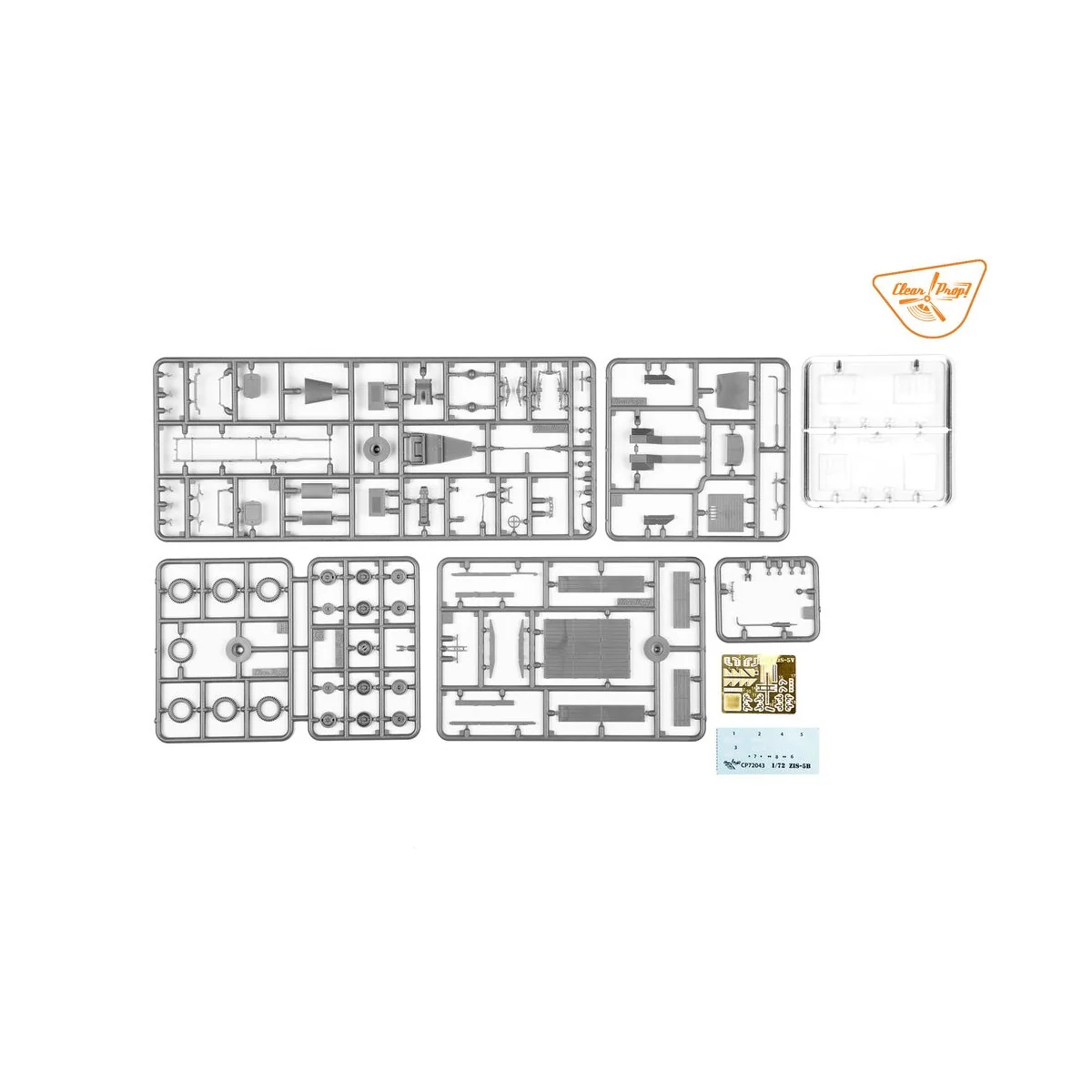 ZiS-5V, 1/72 - Clear Prop Models CP72043