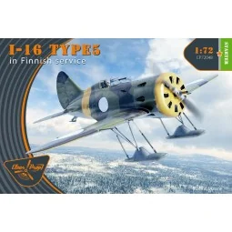 I-16 type 5 In Finnish Service, 1/72 - Clear Prop Models CP72048
