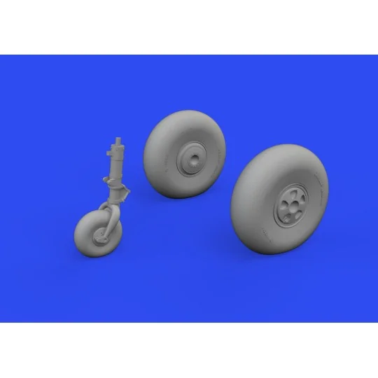 Beaufort Mk.I wheels 1/48 for ICM, 1/48 - Eduard Accessories 648830