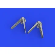 F-16 airbrakes PRINT 1/48 for KINETIC, 1/48 - Eduard Accessories 64...