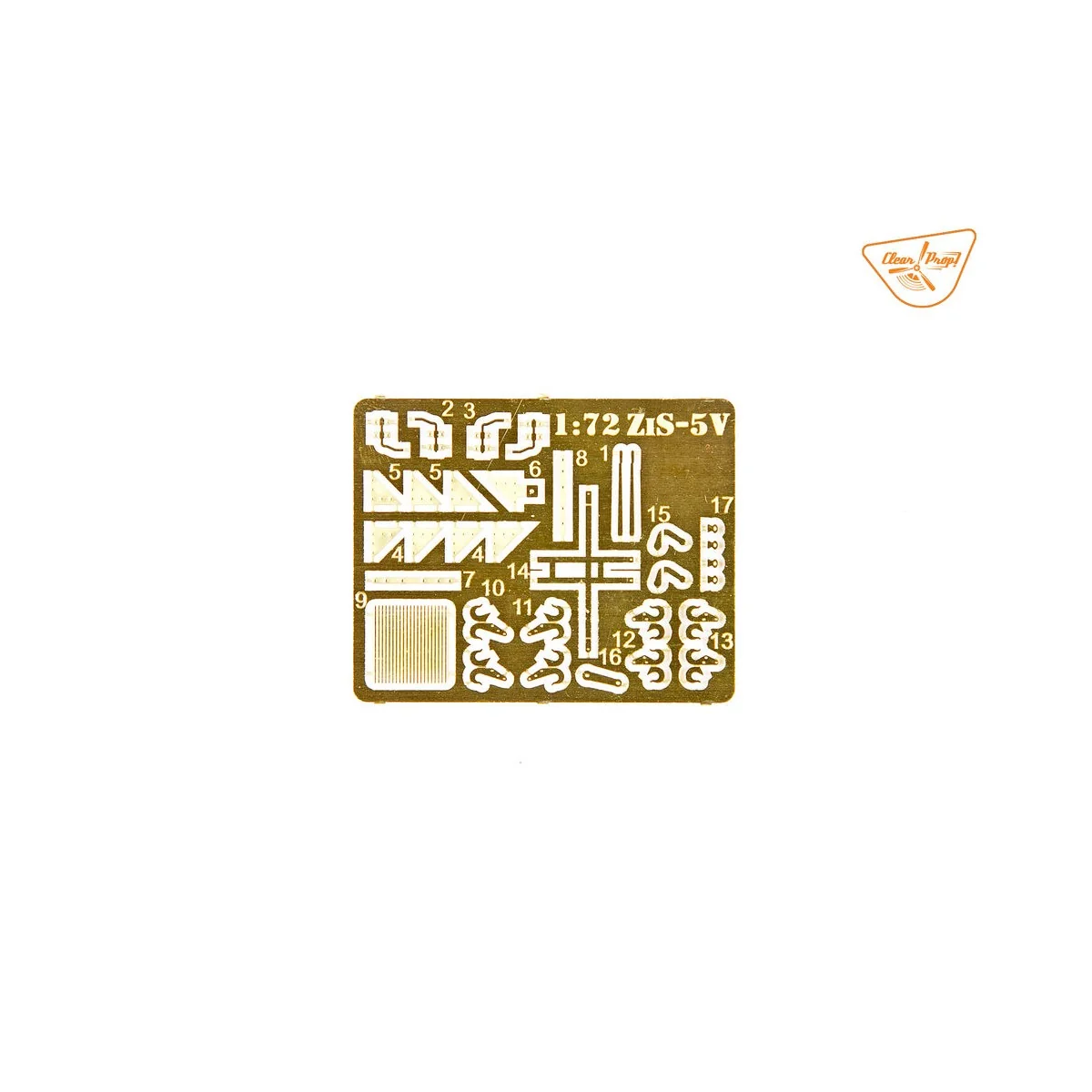 ZiS-5V, 1/72 - Clear Prop Models CP72043