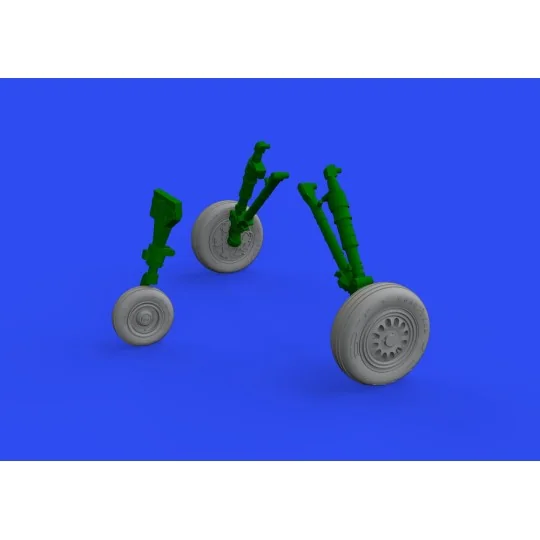 F-16C wheels late 1/48 for KINETIC, 1/48 - Eduard Accessories 648833