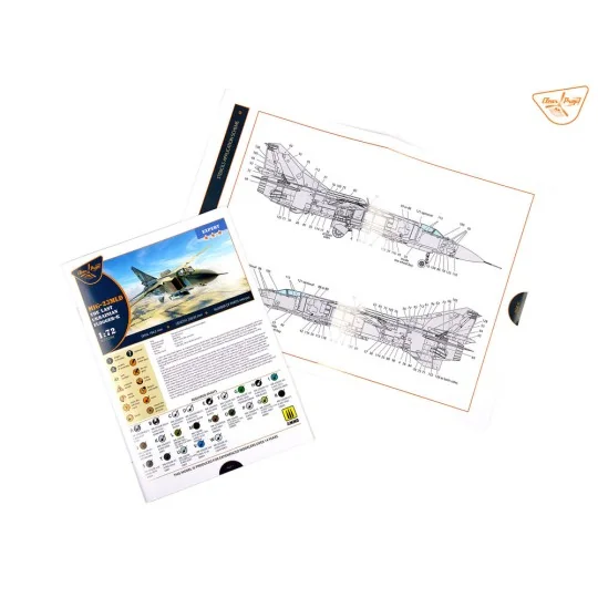 MiG-23MLD The last Ukrainian Flogger-?, 1/72 - Clear Prop Models CP...