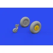Anson Mk.I wheels 1/48 AIRFIX, 1/48 - Eduard Accessories 648835