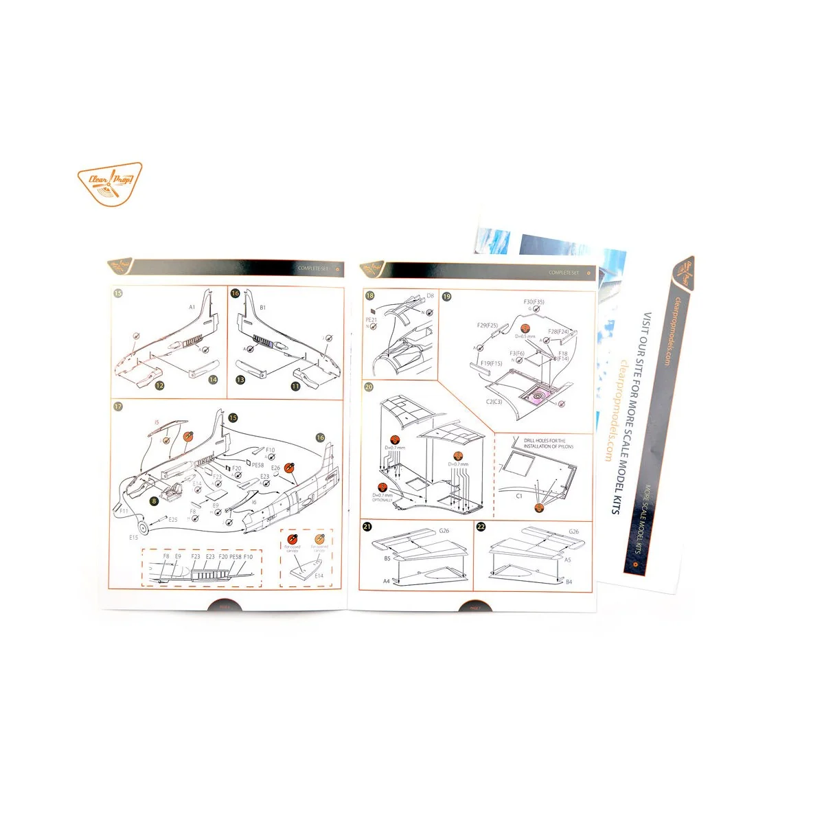 A2D-1 Skyshark, 1/72 - Clear Prop Models CP72050