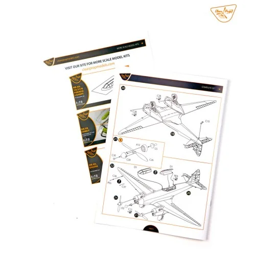 DH.88 Comet MacRobertson Trophy Air Race, 1/72 - Clear Prop Models ...