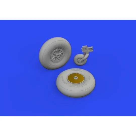 Anson Mk.I wheels 1/48 AIRFIX - Eduard Accessories 648835