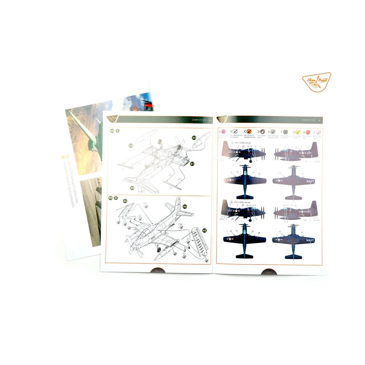 A2D-1 Skyshark, 1/72 - Clear Prop Models CP72050