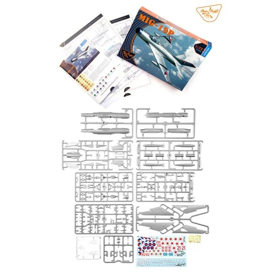 MiG-19P, 1/72 - Clear Prop Models CP72056