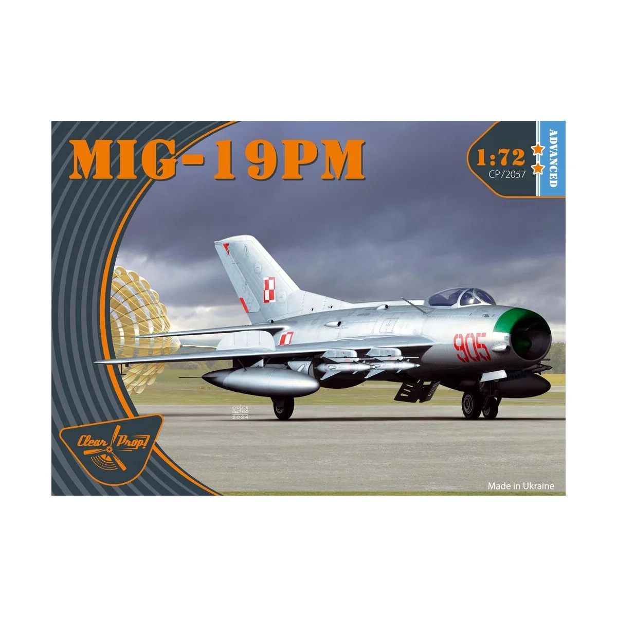 MiG-19PM, 1/72 - Clear Prop Models CP72057