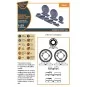 CH-54A Tarhe wheel set for ICM kits, 1/35 - Clear Prop Accessories ...