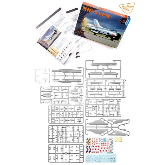 MiG-19PM, 1/72 - Clear Prop Models CP72057