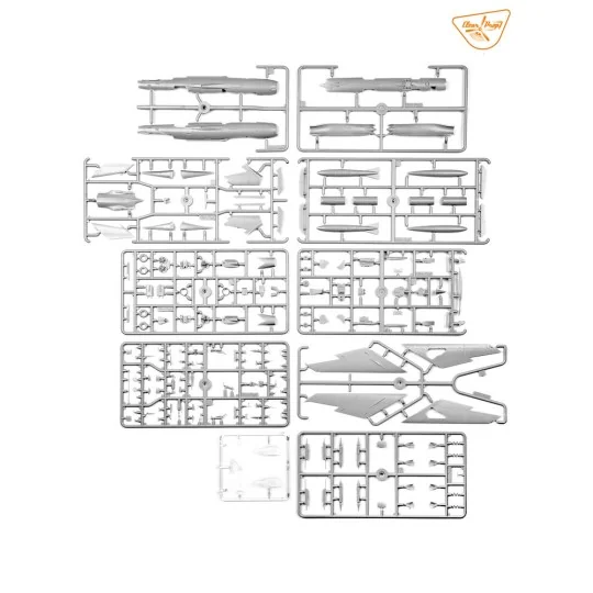 MiG-19PM, 1/72 - Clear Prop Models CP72057