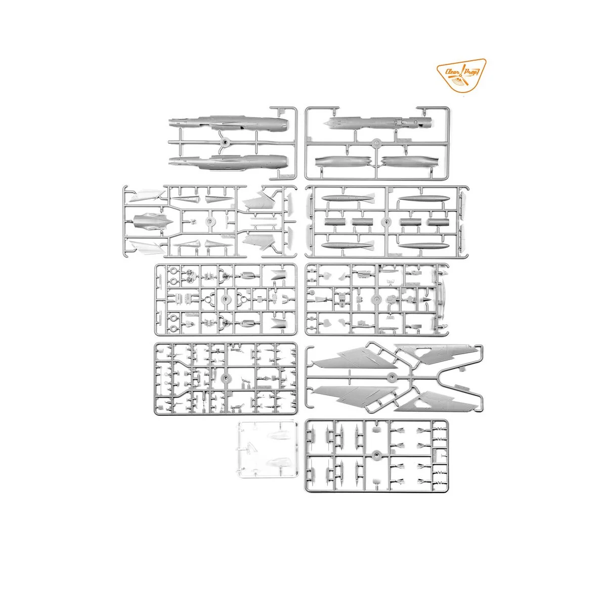 MiG-19PM, 1/72 - Clear Prop Models CP72057