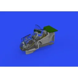 Mi-24V cockpit black (Mi-35) PRINT & SPACE 1/48 EDUARD/ZVEZDA - Edu...