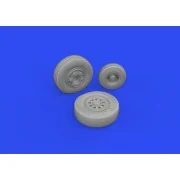 F-35A wheels 1/48 TAMIYA, 1/48 - Eduard Accessories 648839