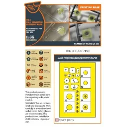 TB.2 painting mask for CP kits, 1/35 - Clear Prop Accessories CPA35005 2
