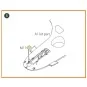 TB.2 painting mask for CP kits, 1/35 - Clear Prop Accessories CPA35005