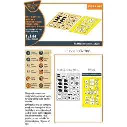 OV-1 A/JOV-1A Mohawk PE parts and painting mask for CP kits, 1/144 ...