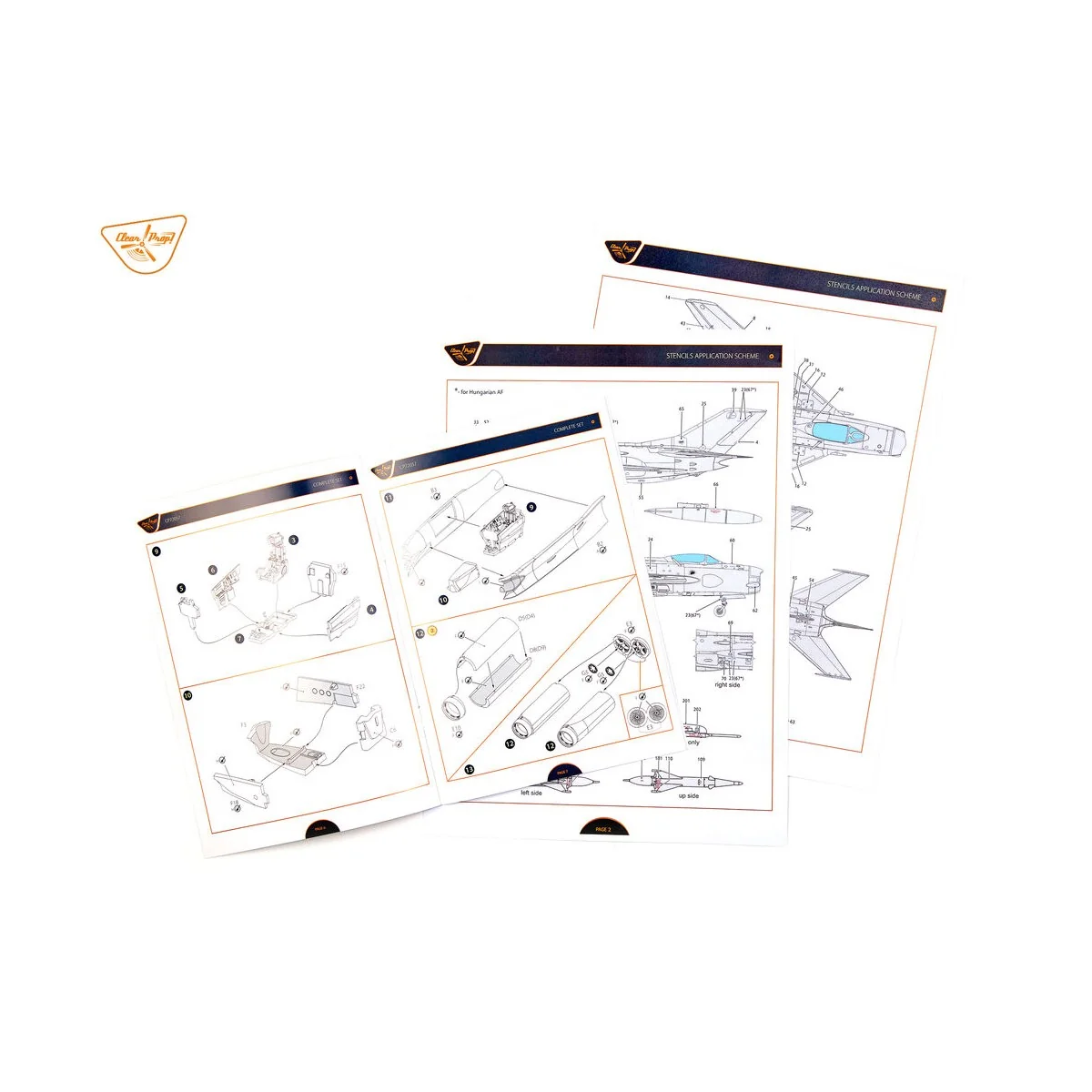 MiG-19PM, 1/72 - Clear Prop Models CP72057