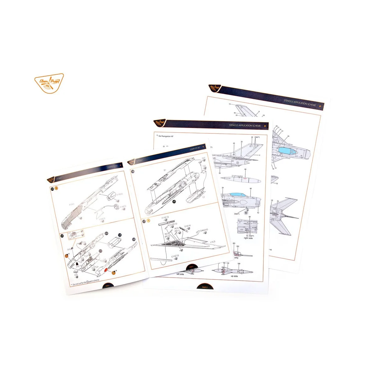 MiG-19PM, 1/72 - Clear Prop Models CP72057