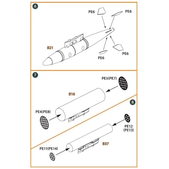 OV-1 A/JOV-1A Mohawk PE parts and painting mask for CP kits, 1/144 ...