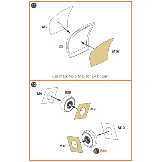 OV-1 A/JOV-1A Mohawk PE parts and painting mask for CP kits, 1/144 ...