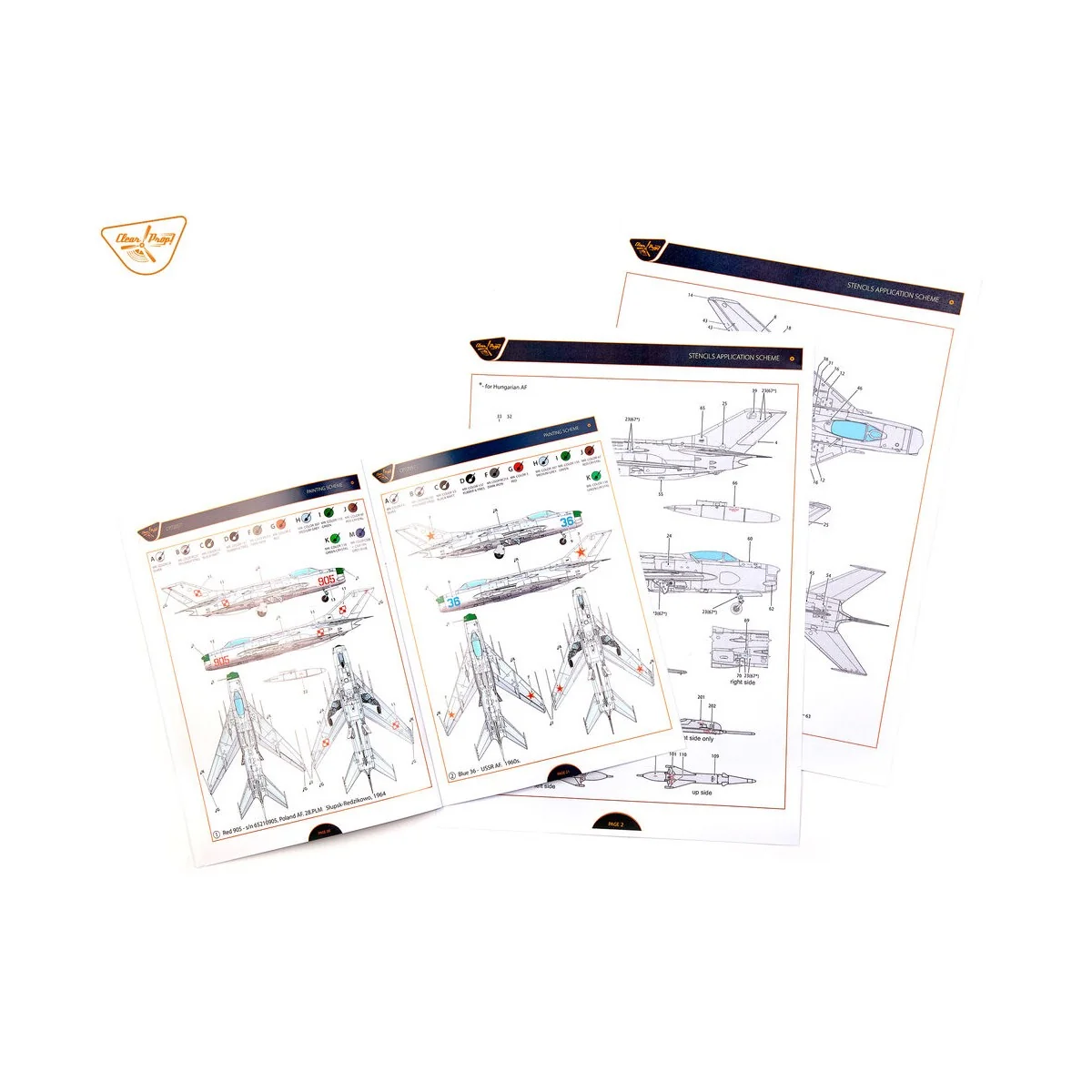 MiG-19PM, 1/72 - Clear Prop Models CP72057
