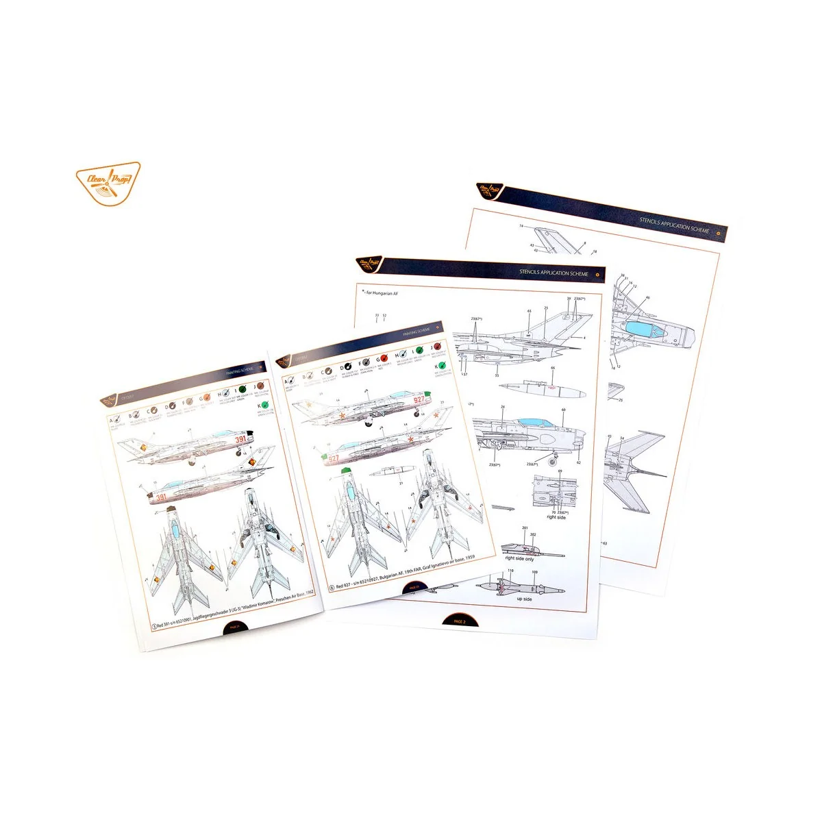 MiG-19PM, 1/72 - Clear Prop Models CP72057