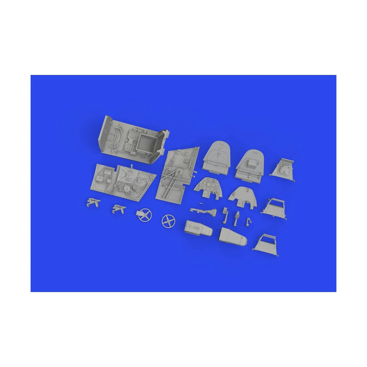 Bf 109G-6 cockpit PRINT 1/48 EDUARD, 1/48 - Eduard Accessories 648843