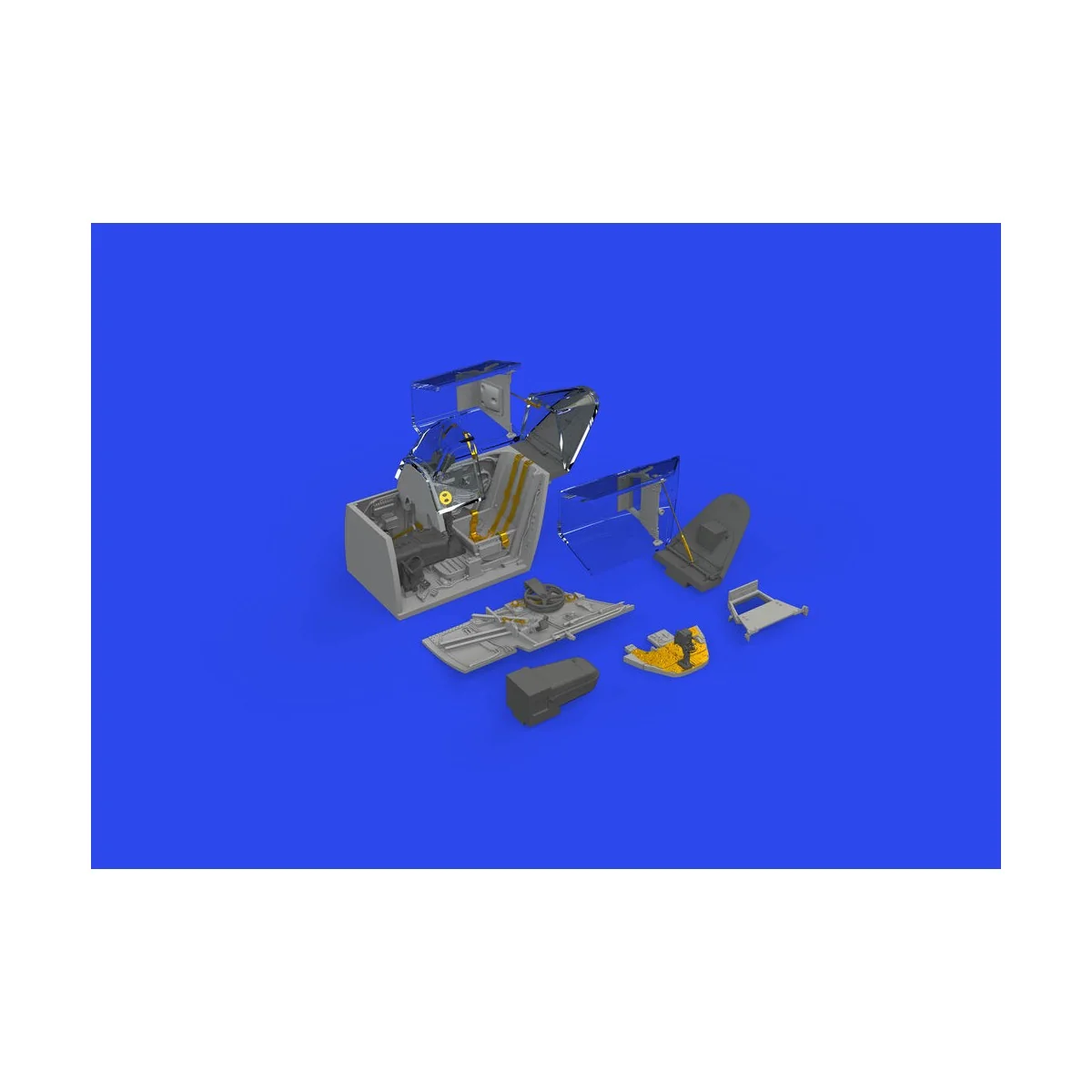 Bf 109G-6 cockpit PRINT 1/48 EDUARD, 1/48 - Eduard Accessories 648843