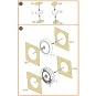 I-16 (early version) painting mask for CP kit, 1/48 - Clear Prop Ac...