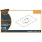 I-16 vacuum formed canopy (late version) for CP kit, 1/48 - Clear P...