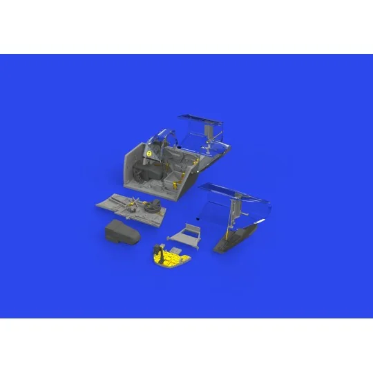 Bf 109G-6 cockpit PRINT 1/48 EDUARD, 1/48 - Eduard Accessories 648843