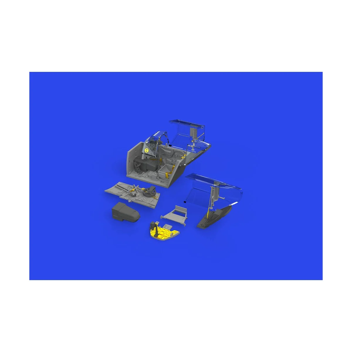 Bf 109G-6 cockpit PRINT 1/48 EDUARD, 1/48 - Eduard Accessories 648843