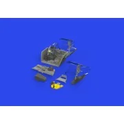 Bf 109G-6 cockpit PRINT 1/48 EDUARD - Eduard Accessories 648843