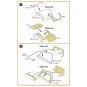 F-4G/E Phantom II painting mask for MENG kit, 1/48 - Clear Prop Acc...