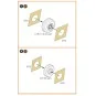 F-4G/E Phantom II painting mask for MENG kit, 1/48 - Clear Prop Acc...