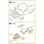A-10C double-sided painting mask for ACADEMY kit, 1/48 - Clear Prop...