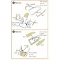 A-10C double-sided painting mask for ACADEMY kit, 1/48 - Clear Prop...