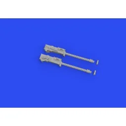 A6M2-N Rufe cannon barrels & cockpit guns PRINT 1/48 EDUARD - Eduar...