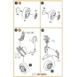 Gloster E28/39 Pioneer wheel set, 1/48 - Clear Prop Accessories CPA...