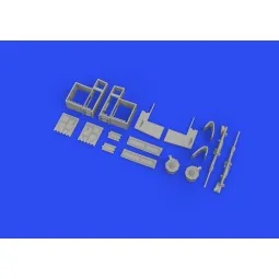 A6M2-N Rufe gun bays PRINT 1/48 EDUARD - Eduard Accessories 648849