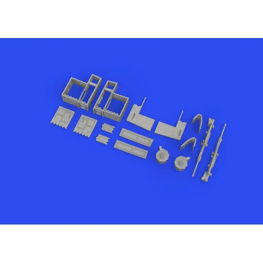 A6M2-N Rufe gun bays PRINT 1/48 EDUARD, 1/48 - Eduard Accessories 6...