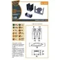 F-86A undercarriage covers for CP kits, 1/48 - Clear Prop Accessori...