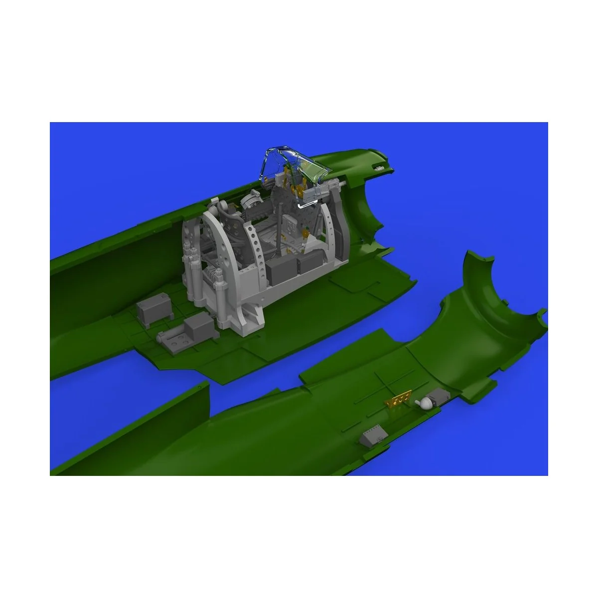 A6M2-N Rufe cockpit PRINT 1/48 EDUARD, 1/48 - Eduard Accessories 64...