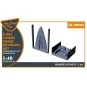 F-86A Canopy frame detailing set for CP kits, 1/48 - Clear Prop Acc...