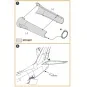 F-86A engine exhaust endface for CP kits, 1/48 - Clear Prop Accesso...